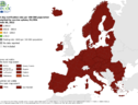 Mappa Ecdc, in tutta Europa rischio Covid resta massimo (ANSA)