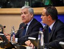Tajani: "Oggi parleremo del fondo Nato all'Ucraina" (ANSA)
