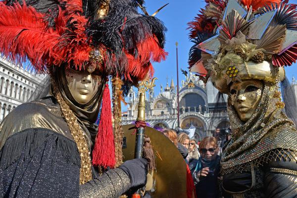 Una foto di archivio del Carnevale di Venezia © ANSA