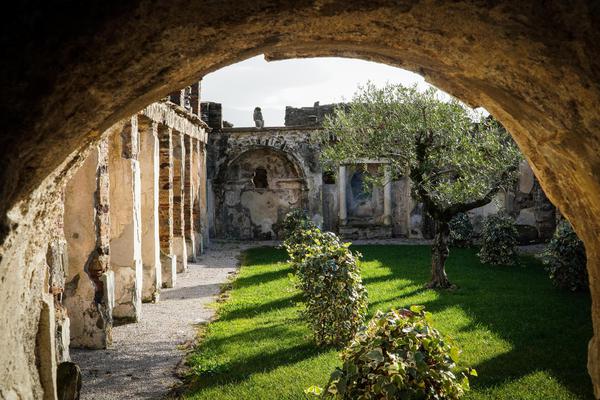 Italy archeology: Pompei: Green itineraries in the gardens of the ancient domus © ANSA
