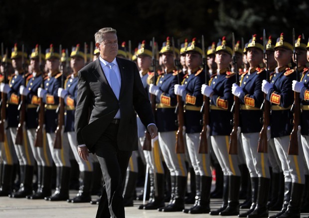 Il presidente della Romania Klaus Iohannis © EPA