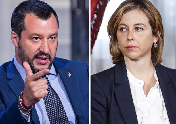 Il vicepremier e ministro degli Interni Matteo Salvini e la ministra della Salute Giulia Grillo © Ansa