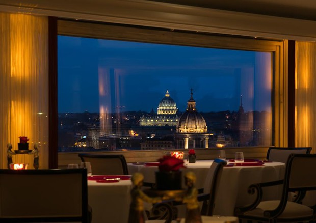 Il ristorante Imago dell'hotel Hassler a Roma © Ansa