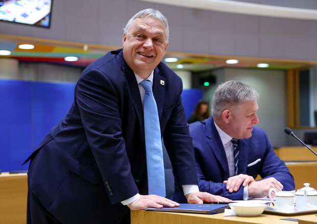 Orban incontra Letta: "Pronti a rafforzare l'economia europea" © EPA