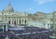 Messa in piazza San Pietro per canonizzazioni © ANSA