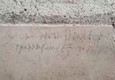 Pompei: iscrizione,eruzione a ottobre e non ad agosto del 79 d.C. © ANSA