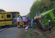 Germania: pullman Flixbus si capovolge su A19, 16 feriti © ANSA