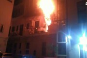 Messina, a fuoco un appartamento in centro