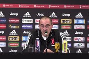 Coppa Italia, Sarri: 'Obiettivo passare turno e arrivare in fondo'