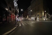 Coronavirus, le strade di Roma deserte