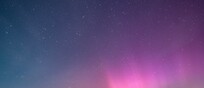 L'aurora a Cerveteri (fonte: foto di Paolo Giangreco Marotta ed elaborata da Giuseppe Conzo, Gruppo Astrofili Palidoro)