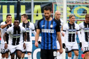 Serie A: Inter-Udinese 1-3 (ANSA)