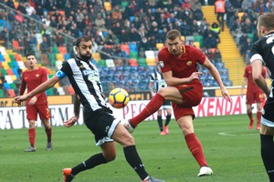 Udinese-Roma 0-2 (ANSA)