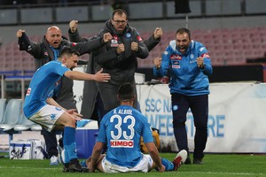 Serie A: Napoli-Genoa 1-0 (ANSA)