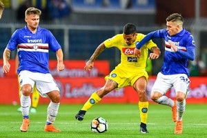 Serie A: Samp-Napoli 0-2, le pagelle (ANSA)