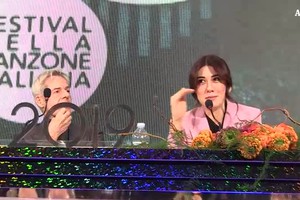 Sanremo, Virginia Raffaele: non sono una presentatrice (ANSA)