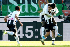 Serie A: Udinese-Sassuolo 3-0  (ANSA)