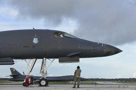 US Air Force B-1B Lancers at Andersen Air Force Base in Guam © EPA
