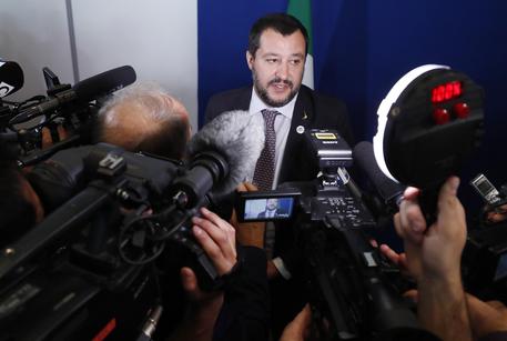 Salvini a Lione © EPA