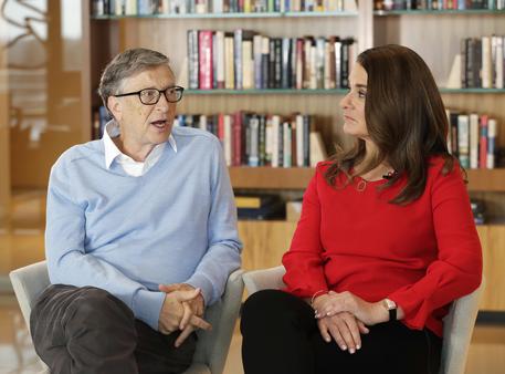 Bill Gates,Melinda Gates © AP