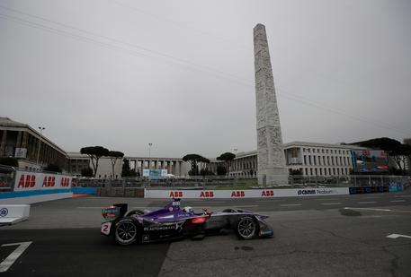 Formula E: esordio Roma, in gara bolidi elettrici all'Eur © AP