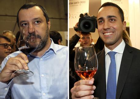 Salvini e Di Maio a Vinitaly © ANSA