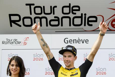 Nel 2018 lo sloveno Roglic ha vinto il Giro di Romandia © EPA