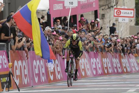 Giro d'Italia 2018, Esteban Chaves. Foto di archivio © EPA