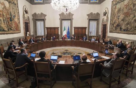 Il consiglio dei ministri a palazzo Chigi, Roma, 12 giugno 2018 © ANSA