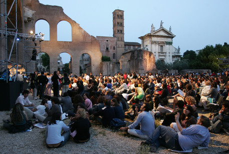 Un'immagine del Festival Letterature a Massenzio © ANSA 
