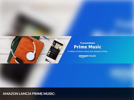 Sbarca anche in Italia Amazon Prime Music © ANSA