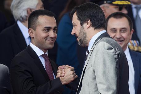 Di Maio e Salvini plaudono rinvio copyright © ANSA