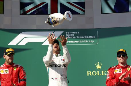 F1: in Ungheria vittoria di Hamilton, secondo Vettel © AP