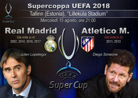 Supercoppa UEFA: Real Madrid-Atletico M. © ANSA
