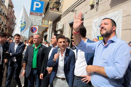 Matteo Salvini a Bari © ANSA