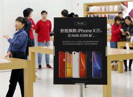 Apple taglia prezzi degli iPhone XR in Cina © ANSA