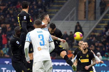 2-1 alla Spal, Inter a +1 sulla Juve, il secondo gol di Lautaro © ANSA
