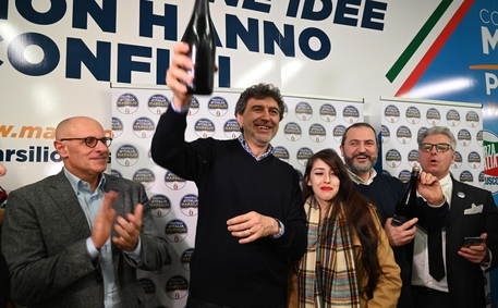 Il nuovo presidente della Regione Abruzzo Marco Marsilio © ANSA