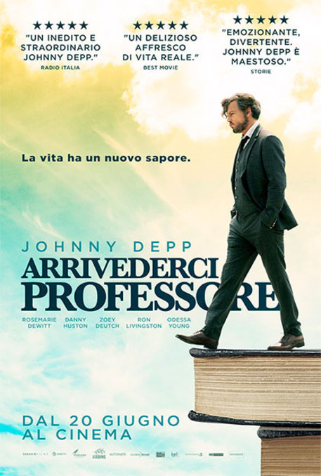 Arrivederci professore con Johnny Depp © ANSA