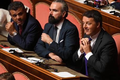 Matteo Renzi al Senato © ANSA