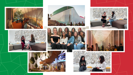 Expo 2020: Padiglione Italia visto da studenti architettura © Ansa