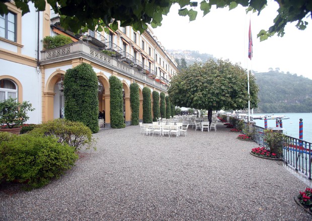 Villa D'Este che ospita il Forum Ambrosetti di Cernobbio © ANSA