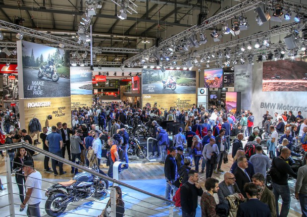 Eicma, l'esposizione internazionale del ciclo e motociclo alla fiera di Milano a Rho © Ansa