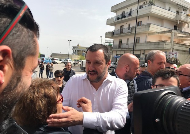 Matteo Salvini a Campobasso (archivio) © ANSA