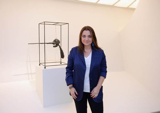 Francesca Lavazza presenta Giacometti inedito al Guggenheim © ANSA