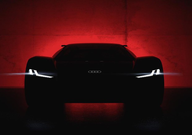 Audi ha scelto la settimana di Peeble Beach per svelare la sua supercar elettrica © Audi Press
