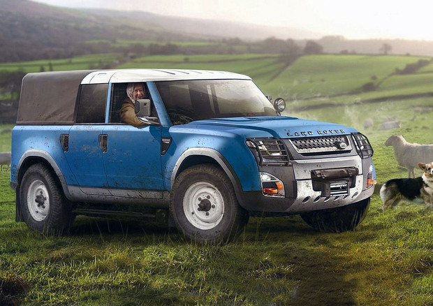 Land  Rover lancerà a breve il suv Defender di nuova generazione, che abbandona l'architettura con telaio seaparato © CarWow