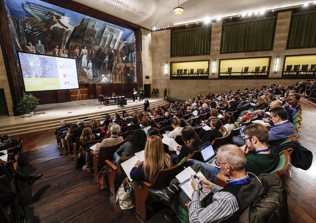 L'aula della Sapienza durante il 4^ Annual Meeting organizzato dalla ACC © ANSA