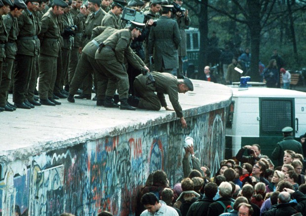 Sassoli ricorda Muro di Berlino, una ferita lacerante (foto: ANSA)