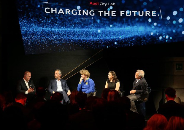 Successo alla Design Week per talk Audi Charging the future © Audi Press